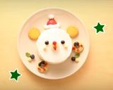 離乳食 くまちゃんサンタケーキ作り方8写真