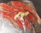 鮭のにんにく焼き作り方1写真