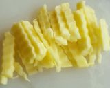 カリカリポテトフライ　サルサソースがけ作り方1写真