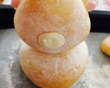 HBで♪リラックマの雪だるまパン♡作り方10写真