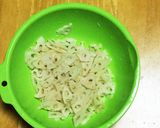 高菜漬けとレンコンの炒め物作り方2写真