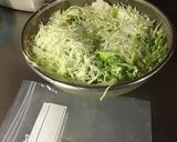 千切りキャベツの保存の仕方作り方1写真