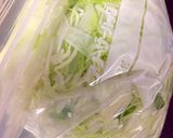 千切りキャベツの保存の仕方作り方4写真