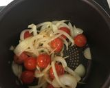ミニトマトの素材の味が美味しい〜スープ作り方3写真