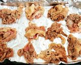 糖質オフ☆豚こまの台湾風揚げない唐揚げ作り方3写真