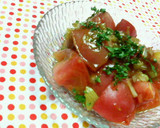 トマトの♡簡単♥オイスターソース炒め♡作り方3写真