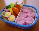 ドクターイエロー☆弁当（キャラ弁）作り方5写真
