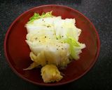 電子レンジで簡単!白菜の中華スープ蒸し作り方5写真
