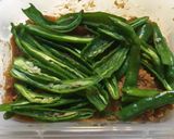 辛味・青唐辛子の味噌漬け作り方4写真