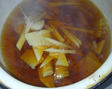 簡単♪豆腐とほうれん草と筍の和風餡掛け煮作り方5写真