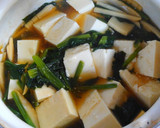 簡単♪豆腐とほうれん草と筍の和風餡掛け煮作り方9写真
