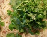 蓮根のきんぴら★胡桃★ルッコラのパスタ作り方5写真