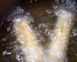 おつまみ春巻きの皮でそばﾛｰﾙ作り方4写真