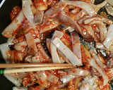 簡単♦一夜干しイカの♦キムチ炒め♦旨い作り方3写真