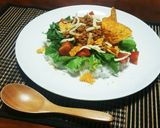 レンジでチン！大豆ミートのタコライス♡作り方7写真