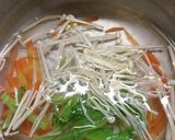 （鍋の残り野菜）春菊と人参の胡麻和え作り方3写真