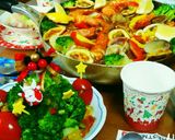 豪華にフライパンでパエリア♡作り方12写真