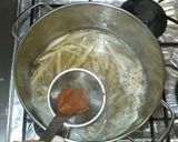 ごぼう汁♪鶏肉の味噌汁♪ダシなし簡単作り方6写真