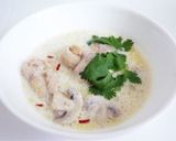 トムカーガイ 鶏肉ココナッツミルクスープ作り方6写真