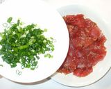 マグロの刺身♪簡単・ピリ辛・ワサビ・生姜作り方4写真