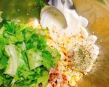 カリカリベーコン＊レタス＊卵＊サラダ作り方6写真