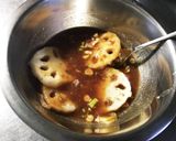 レンコンとぶりの甘酢あん作り方5写真