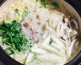 簡単手作り！豆乳味噌鍋！！作り方3写真