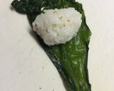 寿司飯で・野沢菜巻き作り方3写真