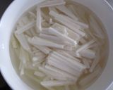 豚ひき肉入り三色芋きんぴら作り方2写真