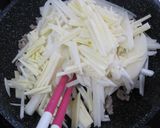 豚ひき肉入り三色芋きんぴら作り方5写真