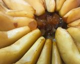 林檎たっぷりカスタードプリン風Cake♡作り方10写真