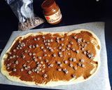 ヘーゼルナッツクリーム&チョコチップパン作り方7写真