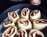 ヘーゼルナッツクリーム&チョコチップパン作り方9写真