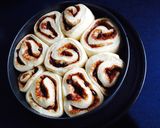 ヘーゼルナッツクリーム&チョコチップパン作り方10写真