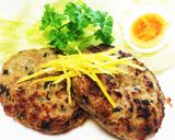 柚子香るニラハンバーグ作り方11写真