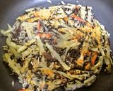 じゃが芋とひじきのチーズのガレット作り方6写真