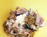 冬☆春菊と納豆と鯖缶のサラダ作り方2写真