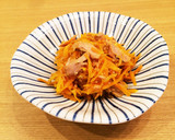 超簡単☆人参とツナのめんつゆ炒め作り方6写真