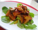 鶏と厚揚げのトマト煮込み作り方8写真
