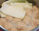 缶詰でごちそう☆帆立つみれの豆乳シチュー作り方7写真