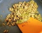 豚ひき肉入りジェノベーゼチャーハン作り方3写真