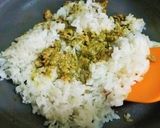 豚ひき肉入りジェノベーゼチャーハン作り方4写真
