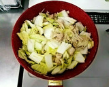 鶏もも肉と白菜のとろみショウガ煮作り方8写真