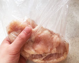 簡単*減塩*作り置き*鶏むね肉の鰹節焼き作り方1写真