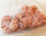 簡単*減塩*作り置き*鶏むね肉の鰹節焼き作り方2写真
