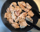 簡単*減塩*作り置き*鶏むね肉の鰹節焼き作り方4写真
