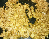 挽き肉とれんこん☆シャキウマそぼろ丼作り方2写真