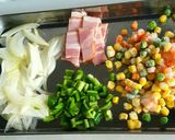 ランチにも☆ナポリうどん作り方1写真