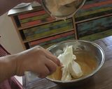 しょうゆと豆腐のふわふわシフォンケーキ作り方5写真