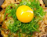 簡単な肉が柔らかいな生姜豚肉丼作り方6写真